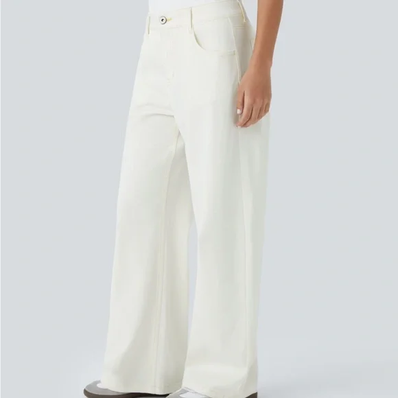 Halara Flex Low Rise Women's Wide-Leg Jeans - Picture 3 of 9